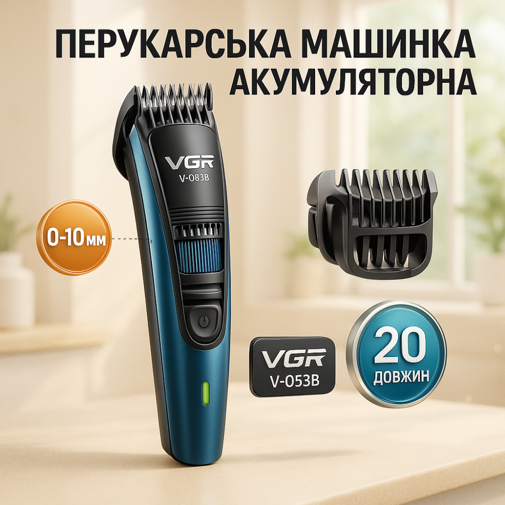 Професійна машинка для гоління голови, Електромашинка для стрижки Класна машинка стрижки волосся YN-35 Львів - фото 14