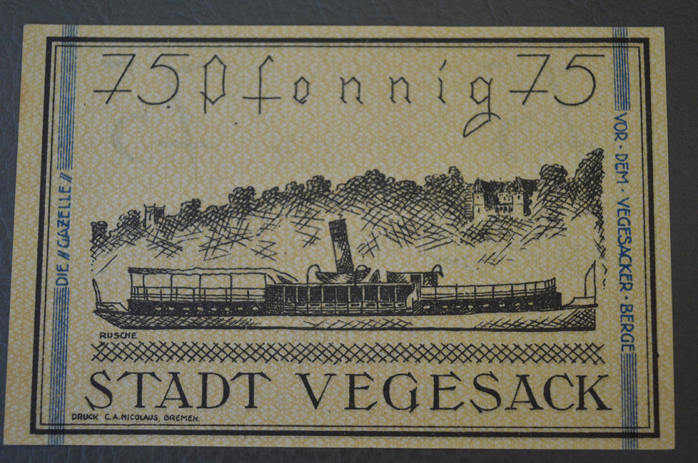 Німеччина. Нотгельд. 75 Pf ( 13 ) Полтава - фото 1