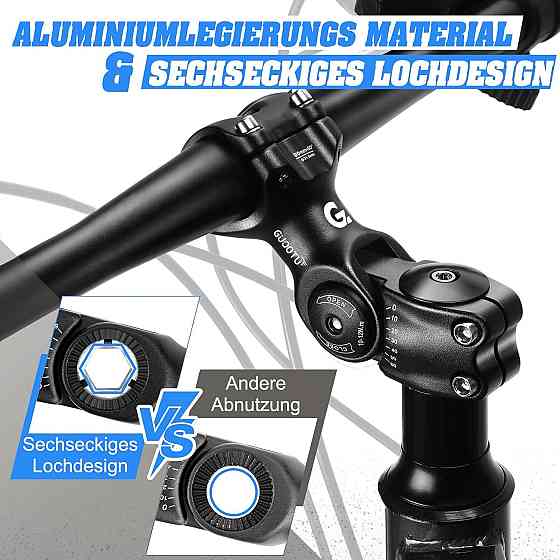 Регульований винос керма для велосипеда GUOOTU Ø 31.8см Луцьк