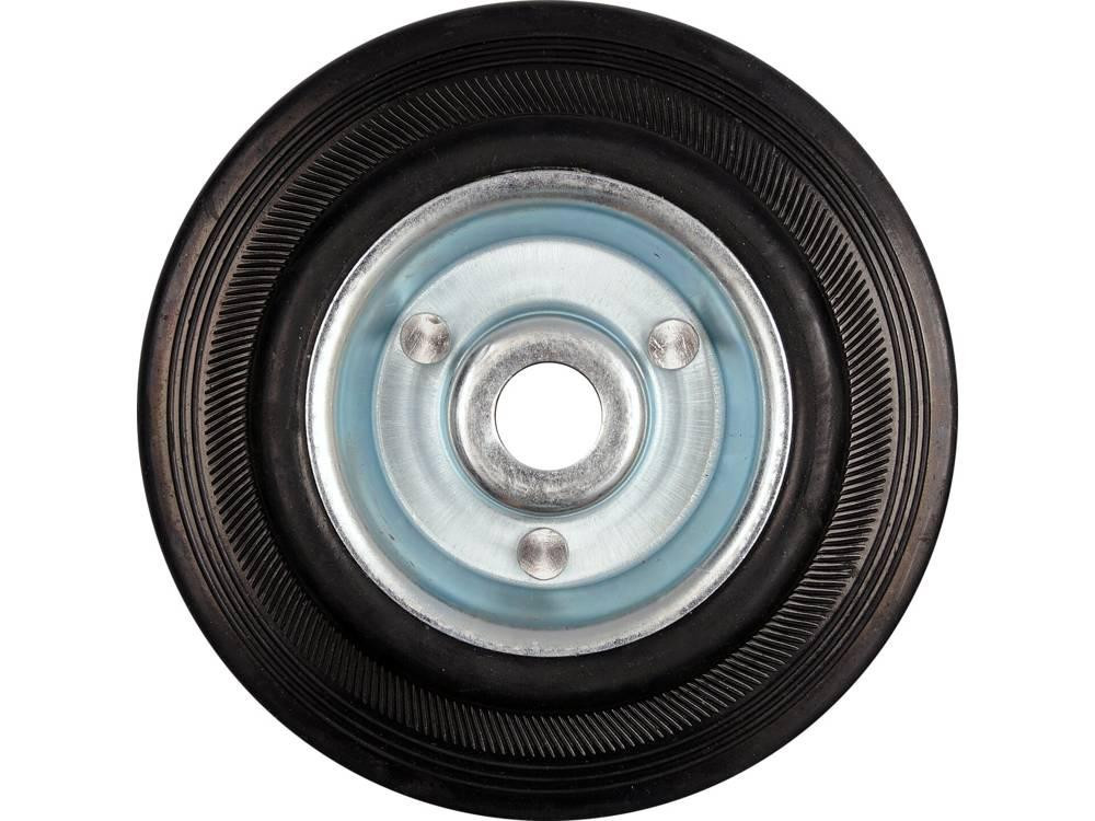 Колесо для візка на підшипнику металічне з гумою 160мм Vorel Киев - изображение 1