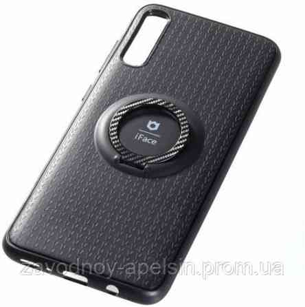 Samsung A70 A705 защитный чехол кольцо (черный) Одесса