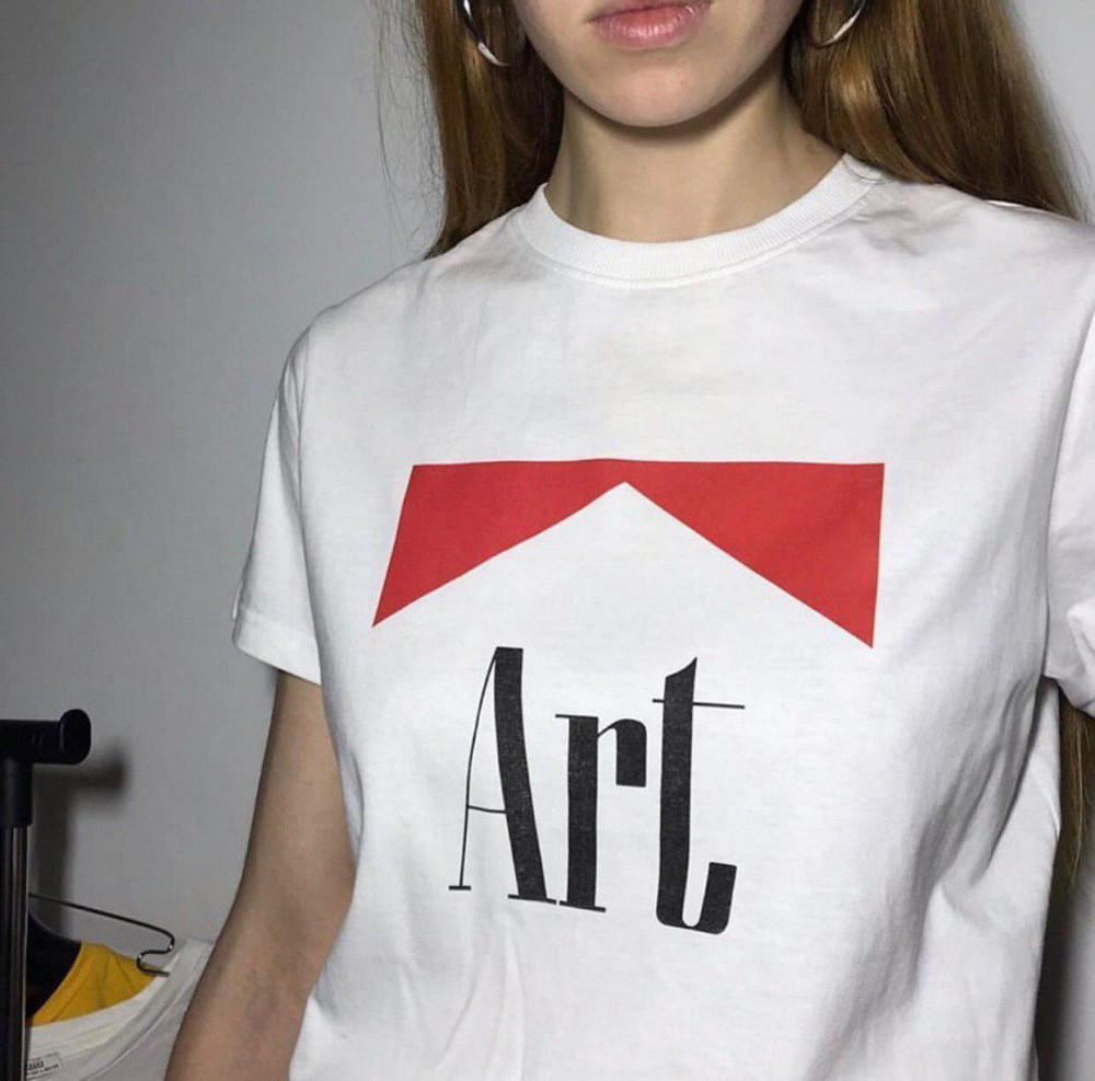 Біла жіноча футболка ART Чернівці - фото 1