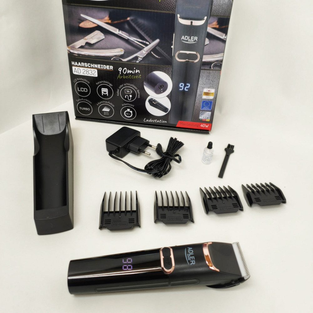 Універсальна машинка для стрижки голови та бороди Машинка для стрижки короткої JD-57 Львів - фото 6