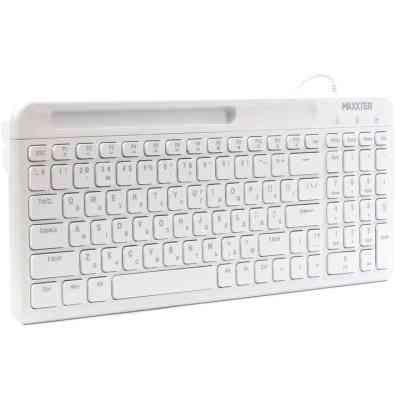 Клавиатура Maxxter KB-01W-UA USB White (KB-01W-UA) Винница