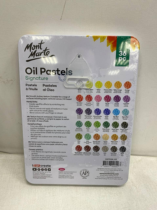 Пастель масляная Mont Marte, Signature упаковка 36шт Каменец-Подольский - изображение 4