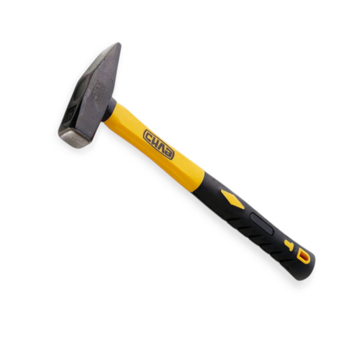 Молоток слюсарний 300 г фібергласова гумова ручка Мукачево - фото 1