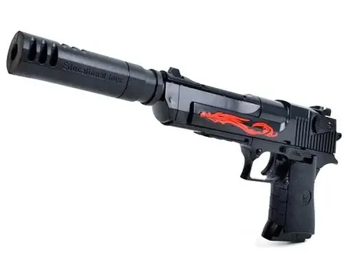 Конструктор игрушечного пистолета с глушителем Киев