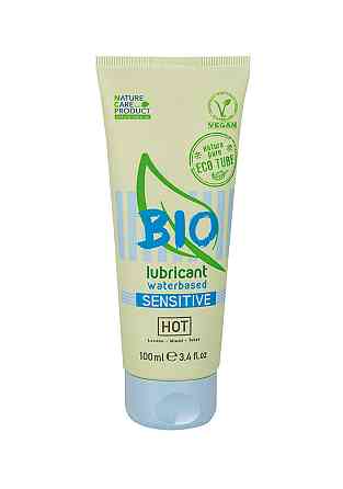 Органический лубрикант на водной основе Hot Bio Lube Sensitive, 100 мл Sex Aura Киев