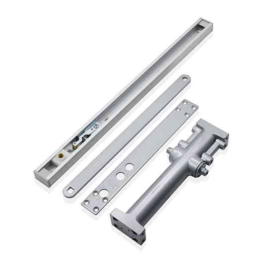 Доводчик двери врезной 35-65 кг SEVEN DC-7746 silver Киев