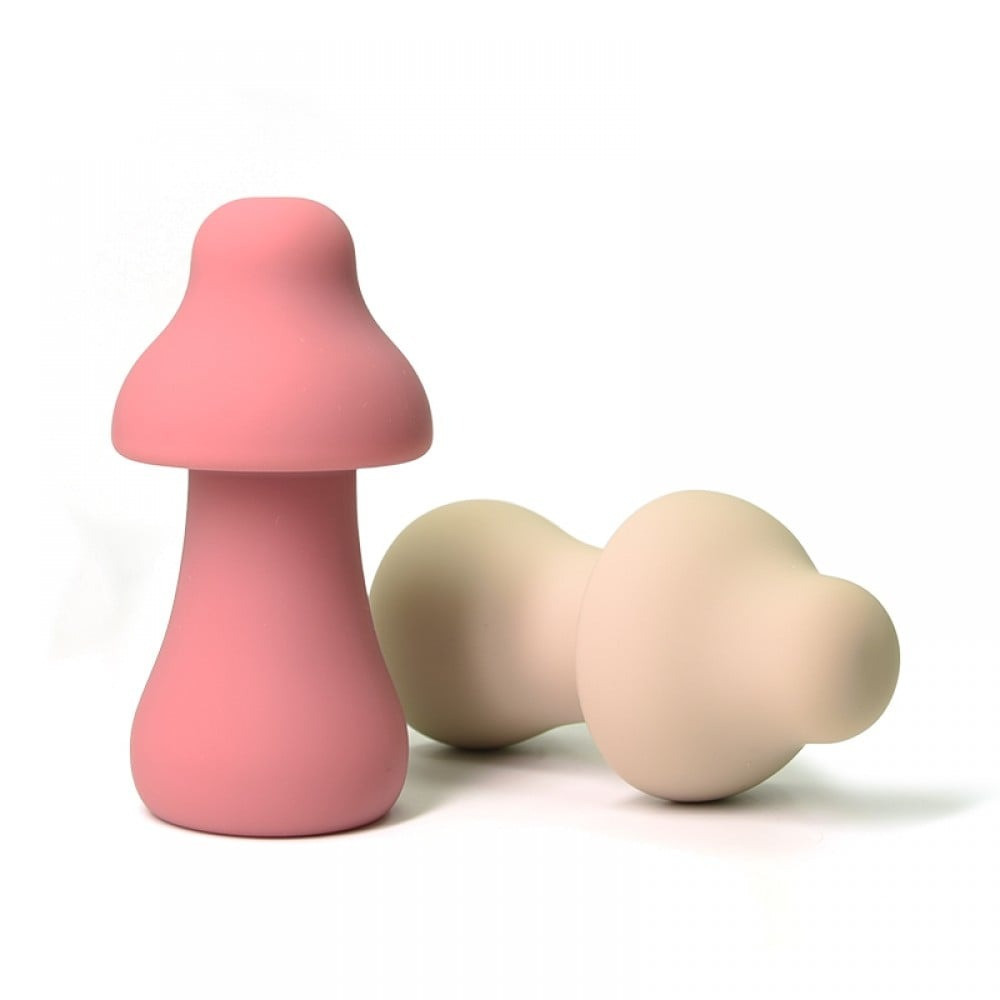 Вибратор для клитора в форме грибочка Sweet Em Velvet Lure Розовый 9.4 см*5 см Sex Aura Киев - изображение 3