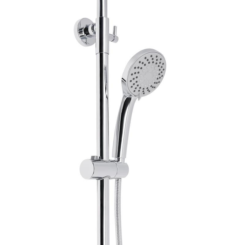 Душова система термостатична Qtap Sloup на два споживачі QTSL57103ONC Chrome Київ - фото 4