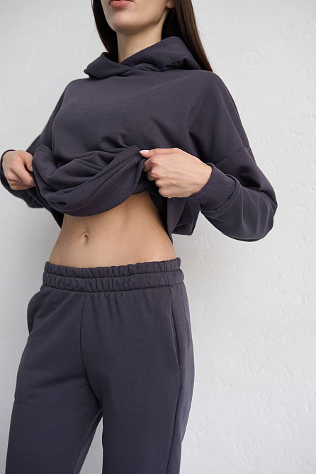 Костюм женский спортивный демисезонный Графит L Харьков - изображение 2