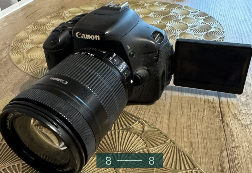 Фотоаппарат Canon EOS 600D , обʼєктив 18:135mm Киев - изображение 1