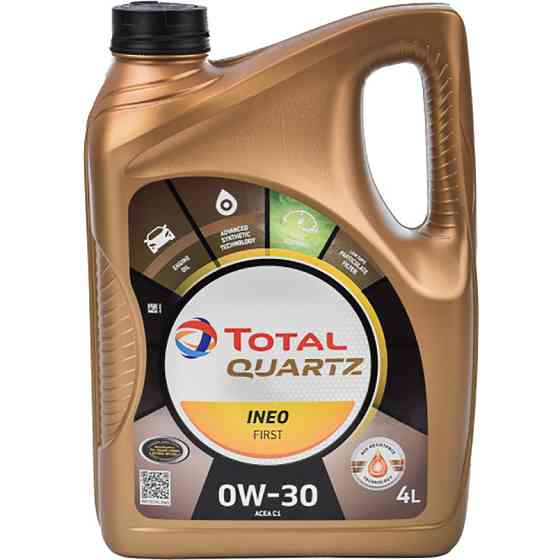 Моторное масло Total Quartz Ineo First 0W-30 4л Львов