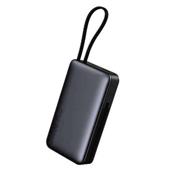 Внешний аккумулятор WUW Y45 （PD22.5W quick charge) 20000mAh Black Киев - изображение 1