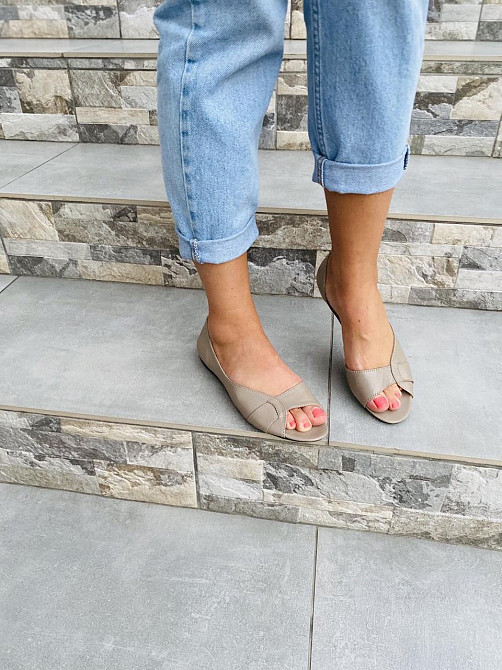 VSN Балетки жіночі VSN Ника мутон (весна-літо, шкіра натуральна) (3583) Коломыя - изображение 3