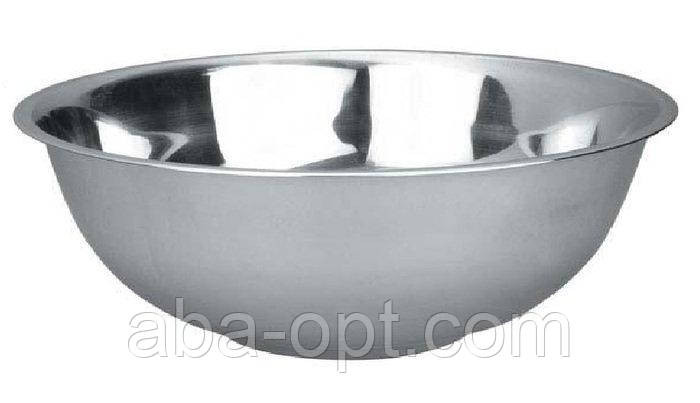 Миска Стандарт из нержавеющей стали V 6 л Ø 34 см ( шт ).Aba-Opt Одесса - изображение 1
