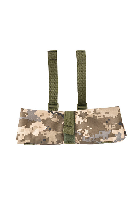 Підсумка для скидання магазинів тактична щільна горловина з утяжкою колір піксель з кріпленням molle Одеса - фото 12