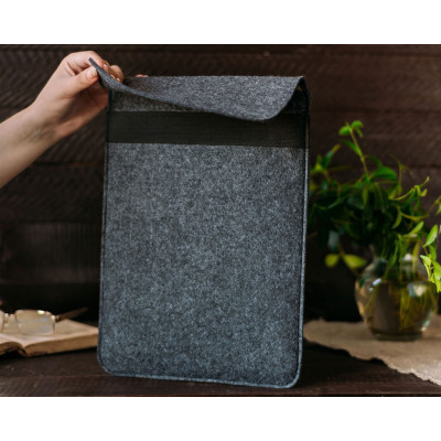 Чохол до ноутбука Gmakin 13.3 Macbook Air/Pro, Envelope, Gray (GM71) Вінниця - фото 5