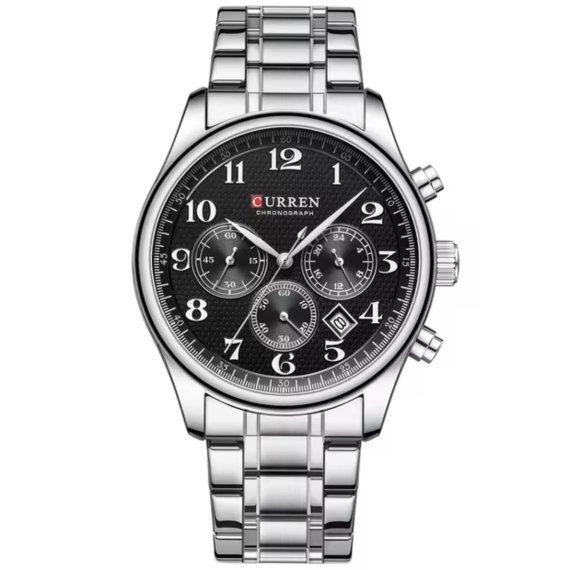 Мужские наручные часы Curren Partner (Серебристые) Винница - изображение 2