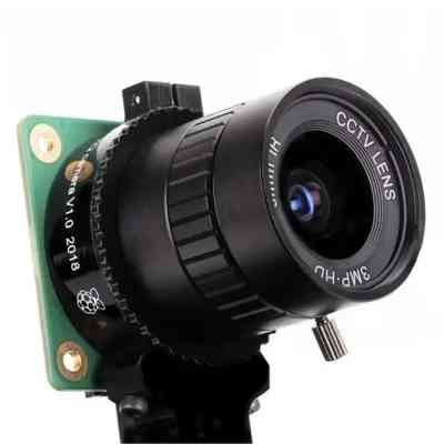 Додаткове обладнання для Мікро ПК Raspberry Pi Лінза для камери Raspberry Pi Global Shutter Camera 6мм (SC0124) Вінниця