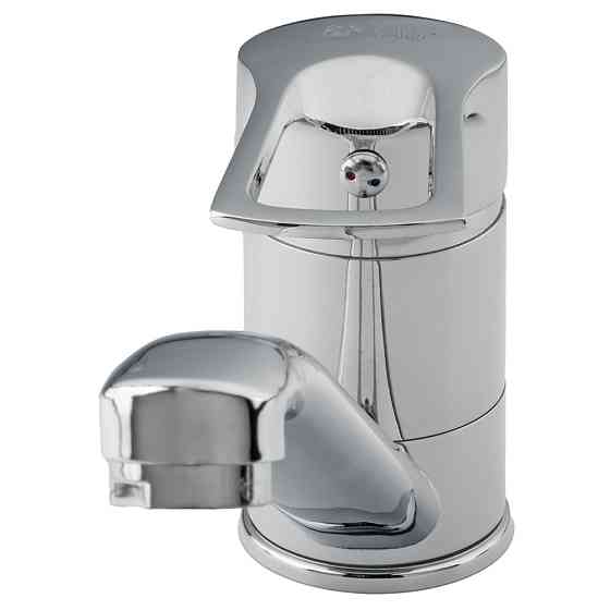 Смеситель s43 Ø40 для кухни гусак прямой 250мм на шпильке TAU SM-2B244C (9843130) Киев