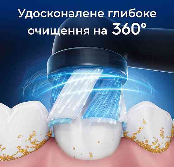 Насадка для зубної електрощітки Braun Oral-B iO RB CBF-4 Ultimate Clean Black (4 шт.) ( 28641 ) Харьков