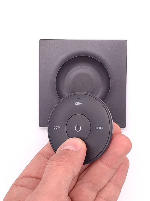 Milight K2-B Панель керування смарт Мілайт бездротова чорна 1 зона 2.4G Київ - фото 4