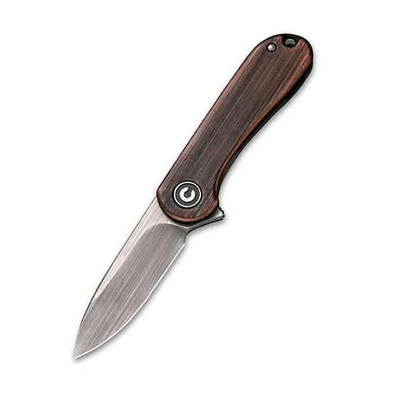 Ніж складаний кишеньковий Civivi Mini Elementum Flipper, (4.7 см) 14C28N / Copper коричневий Київ