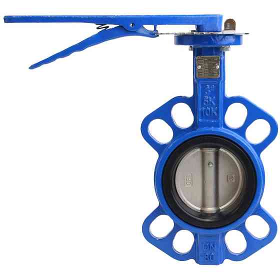 Flora Затвор межфланцевый «баттерфляй» 3'' корпус чугун (GGG50) диск нерж ( ) EPDM PN16 FLORA ( Коломия