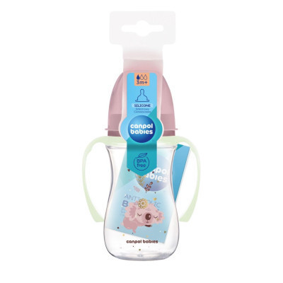 Бутылочка для кормления Canpol babies Easystart Sleepy Koala 240 мл розовая (35/237_pin) Винница - изображение 9