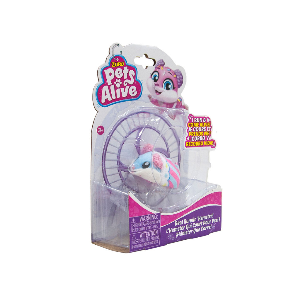 Інтерактивна м'яка іграшка Pets Alive - Хом'ячок Дніпро - фото 6