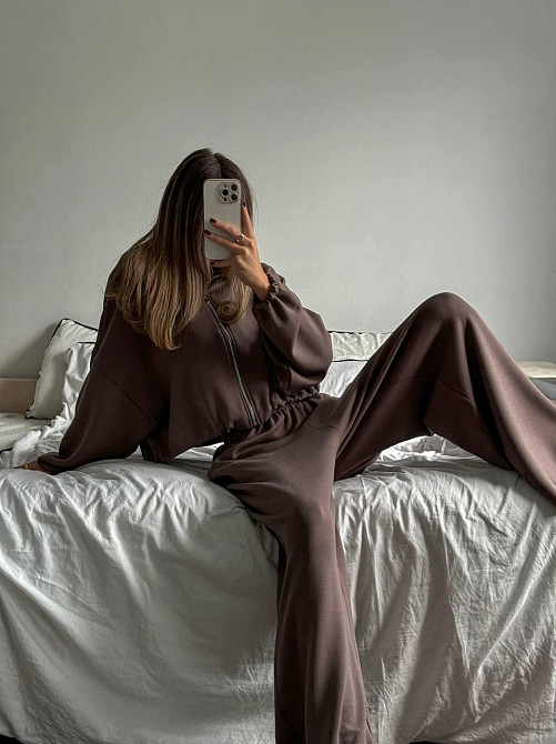 Жіночий трендовий костюм з турецького трикотажу oysho Моко Одеса - фото 7