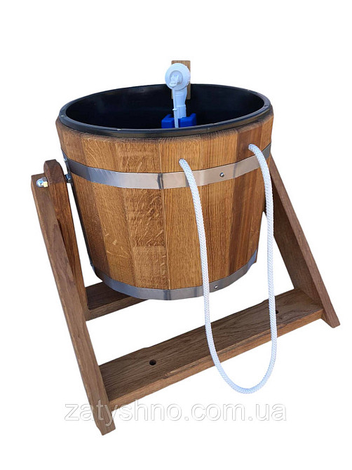 Ведро-водопад дубовое 20 литров Киев - изображение 2