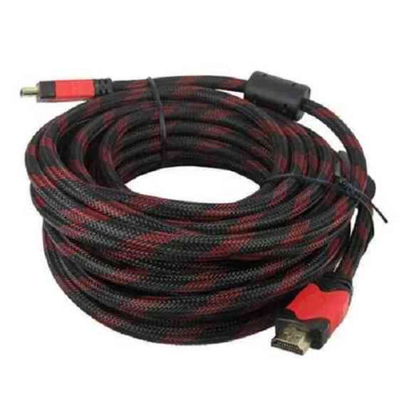Кабель HDMI - HDMI 10m усиленный в обмотке 10м шнур EI-89 Львов