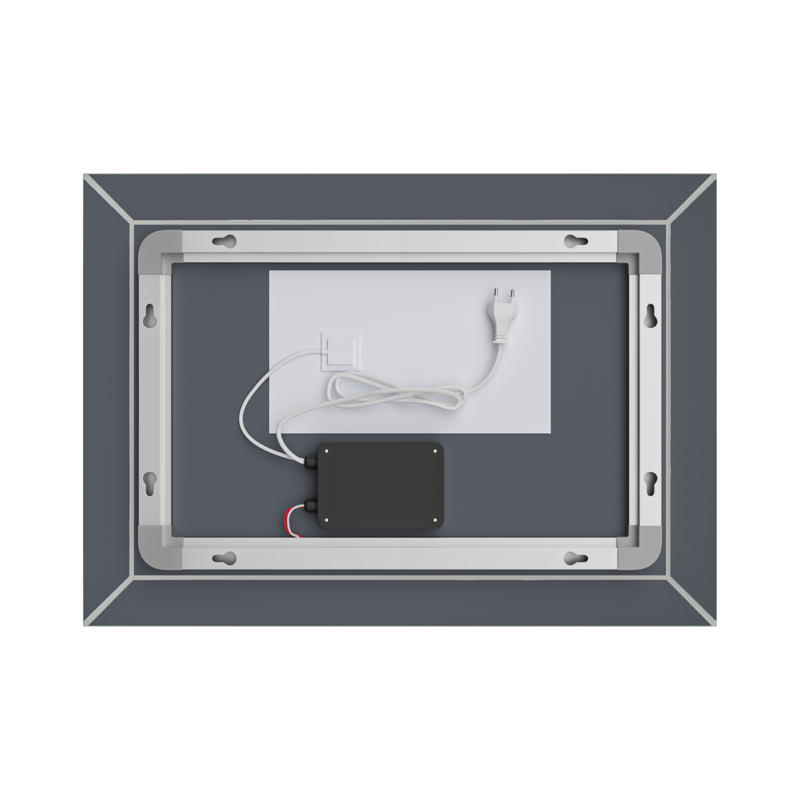 Дзеркало Mixxus Premium CUBIC MR14-70x50-Reverse з Led Touch, Anti-fog, димером, регулятором яскравості (MP6647) Київ - фото 7