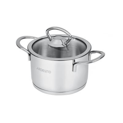 Каструля Ardesto Luna з кришкою 0,9 л (AR0609S) Вінниця - фото 1