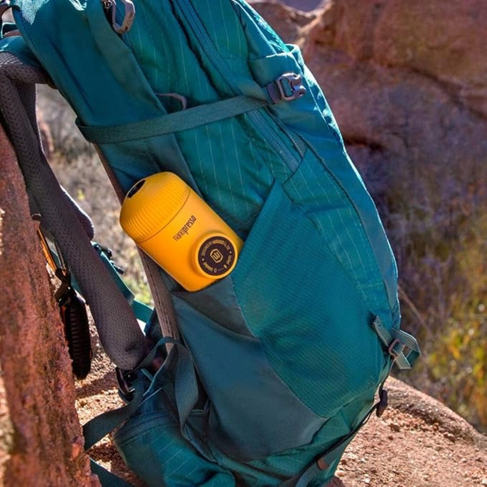 Еспресо-кавоварка Wacaco Nanopresso (Жовтий) Вінниця - фото 5