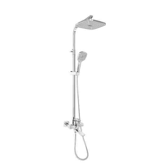 Душова система універсальна Lidz Wawel 1030 на три споживачі (з виливом) (k35) LDWAW1030CRM45391 Chrome Київ