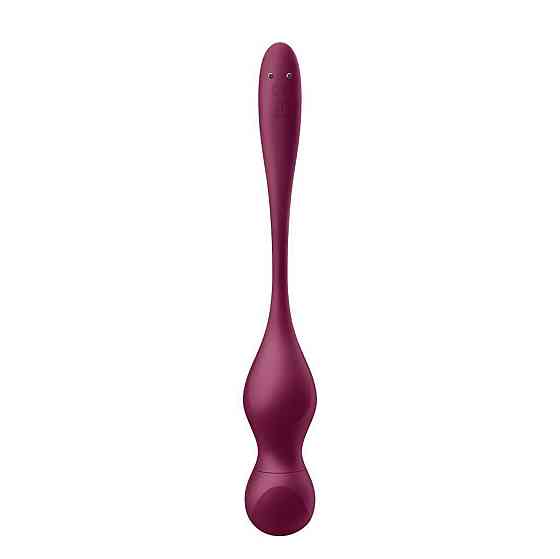 Смарт-вагінальні кульки з вібрацією Satisfyer Love Birds Vary Connect App, змінювана маса, пульт ДК Sex Aura Київ