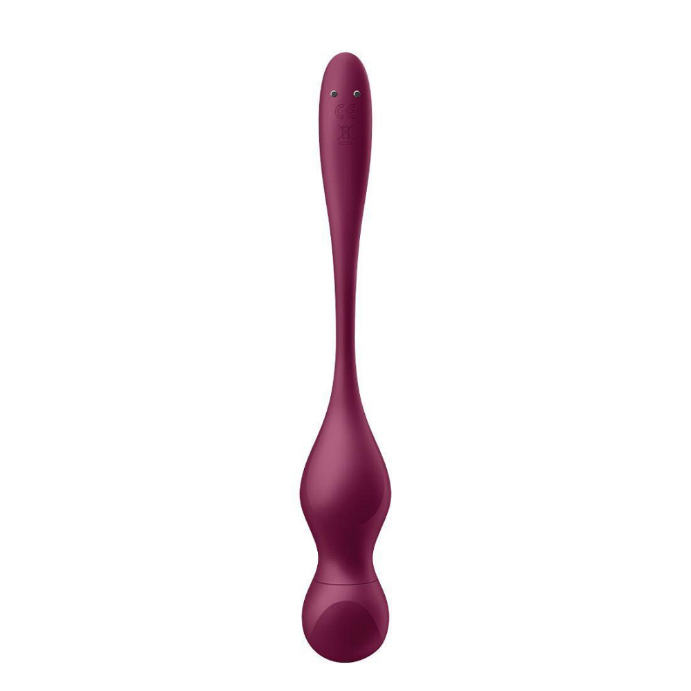 Смарт-вагінальні кульки з вібрацією Satisfyer Love Birds Vary Connect App, змінювана маса, пульт ДК Sex Aura Київ - фото 3
