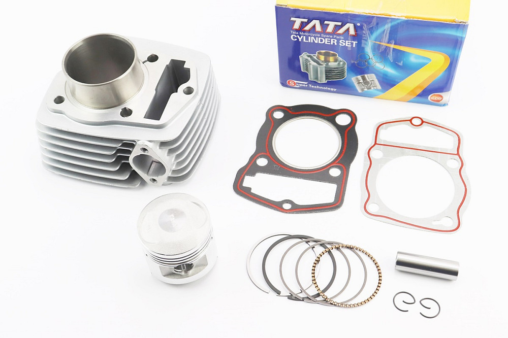 Циліндр к-кт (ЦПГ) CB125cc Ø56,5мм (висота циліндра 68/97мм, палець 15мм) TATA Київ - фото 1