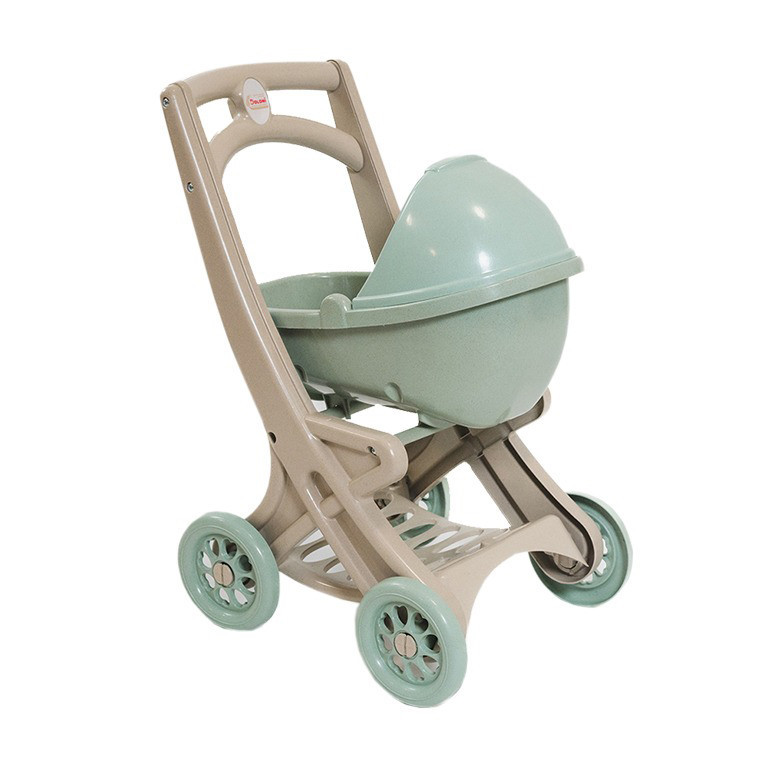 Коляска для ляльок з люлькою 0121/01eco бірюзовий Вінниця - фото 1