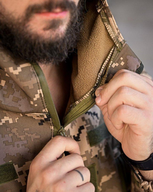 Весняна тактична куртка masad піксель Одеса - фото 8