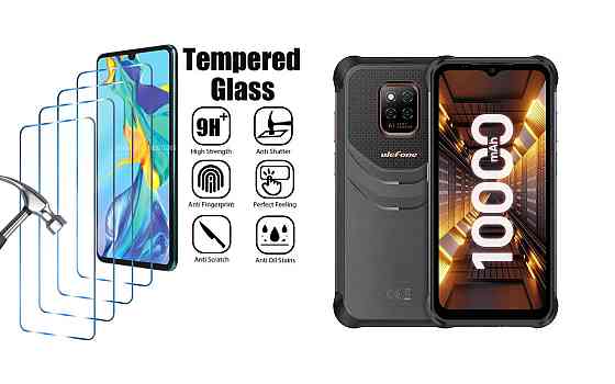 Захисне скло ArmorGlass для Ulefone Power Armor 14, Power Armor 14 Pro – стійке до подряпин та ударів Київ