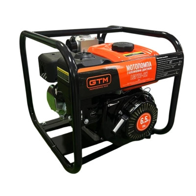Мотопомпа GTM LGP20-2H высоконапорная, рукав 50мм, 20м3/час, подъем 80м (LGP20-2H) Винница - изображение 1