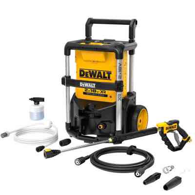 Мойка высокого давления DeWALT XR Li-Ion, 165 бар, шланг 6 м (без АКБ и ЗУ) (DCMPW1600N) Винница