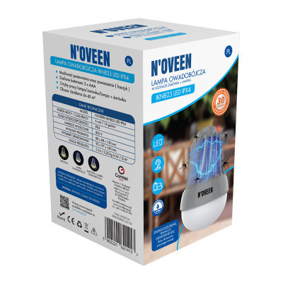 Инсектицидная лампа N'oveen IKN823 (RL074373) Винница - изображение 9