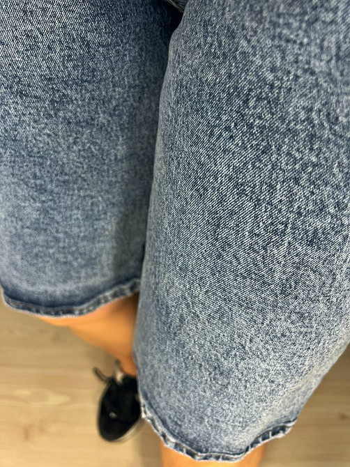 Шорти жіночі джинсові Its Basic 544-30 бермуди стрейч з рваним низом сині, синій, 31, 31, 80 см, 110 см Київ - фото 7