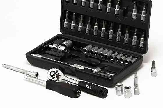 MASTERTOOL Набір інструментів MASTERTOOL ¼" 46 шт 4-14 мм кейс 78-6046 Киев